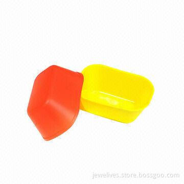 Mini rectangular silicone bakeware